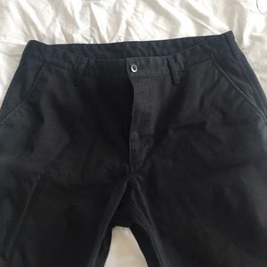 Black Chinos